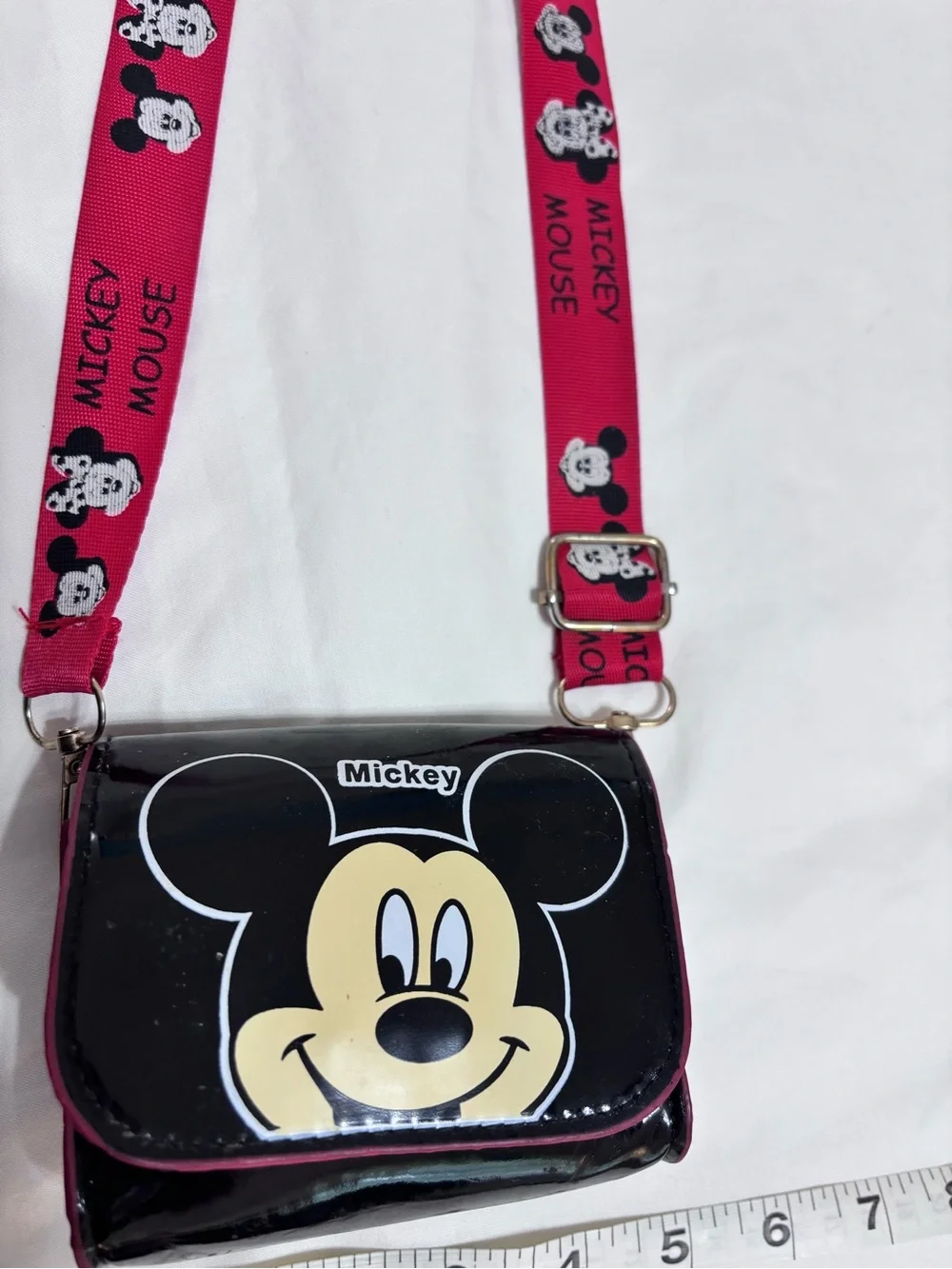 Disney Mickey Mouse 3 Piece Backpack Crossbody Blanket Bundle